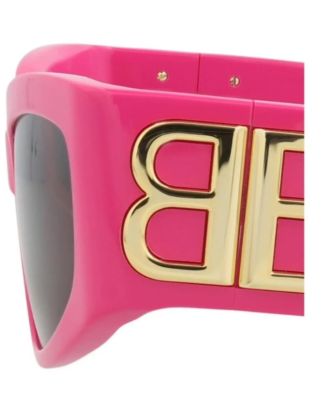 New Balenciaga Womens Cat Eye Pink Pink Grey Fashion Designer Sunglasses